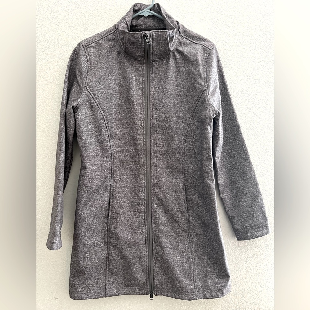 Lined waterproof coat